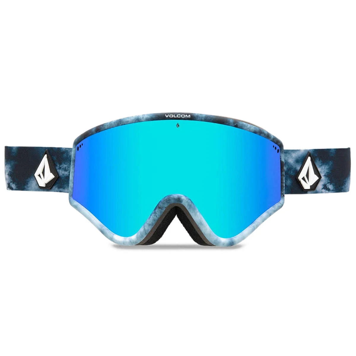 Volcom Yae Snowboard Goggles - Lagoon/Blue Chrome