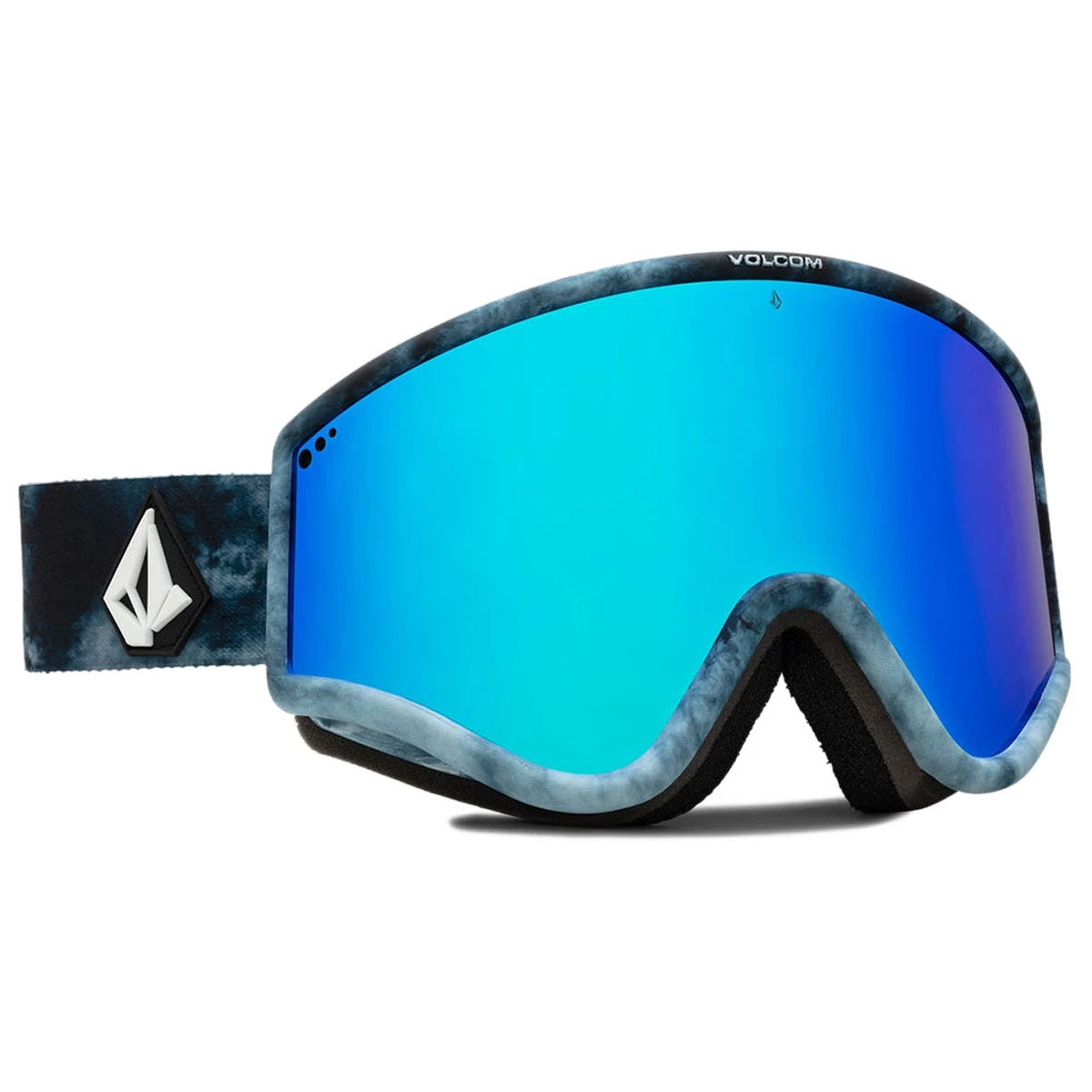Volcom Yae Snowboard Goggles - Lagoon/Blue Chrome - Image 3