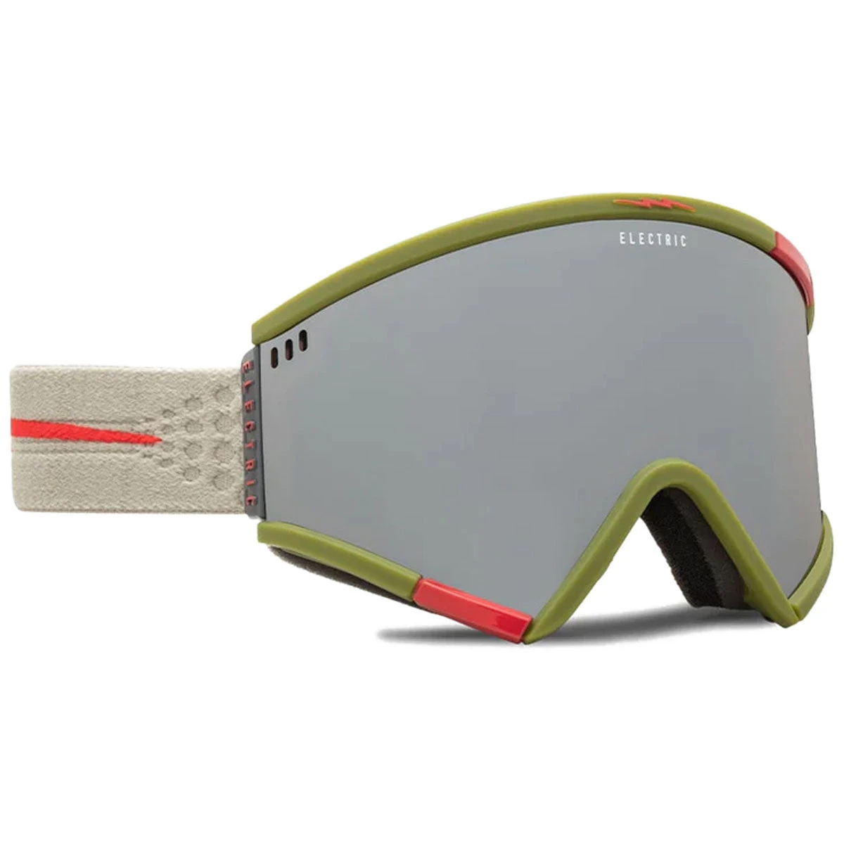 Electric Roteck Snowboard Goggles - Matte Evergreen/Fume Silver