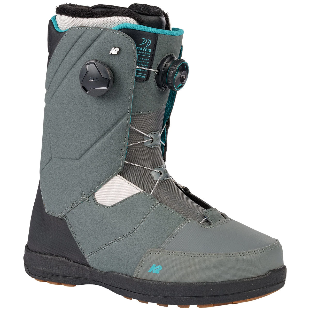 K2 Maysis 2023 Snowboard Boots - Home Run/ David Djite - Image 2