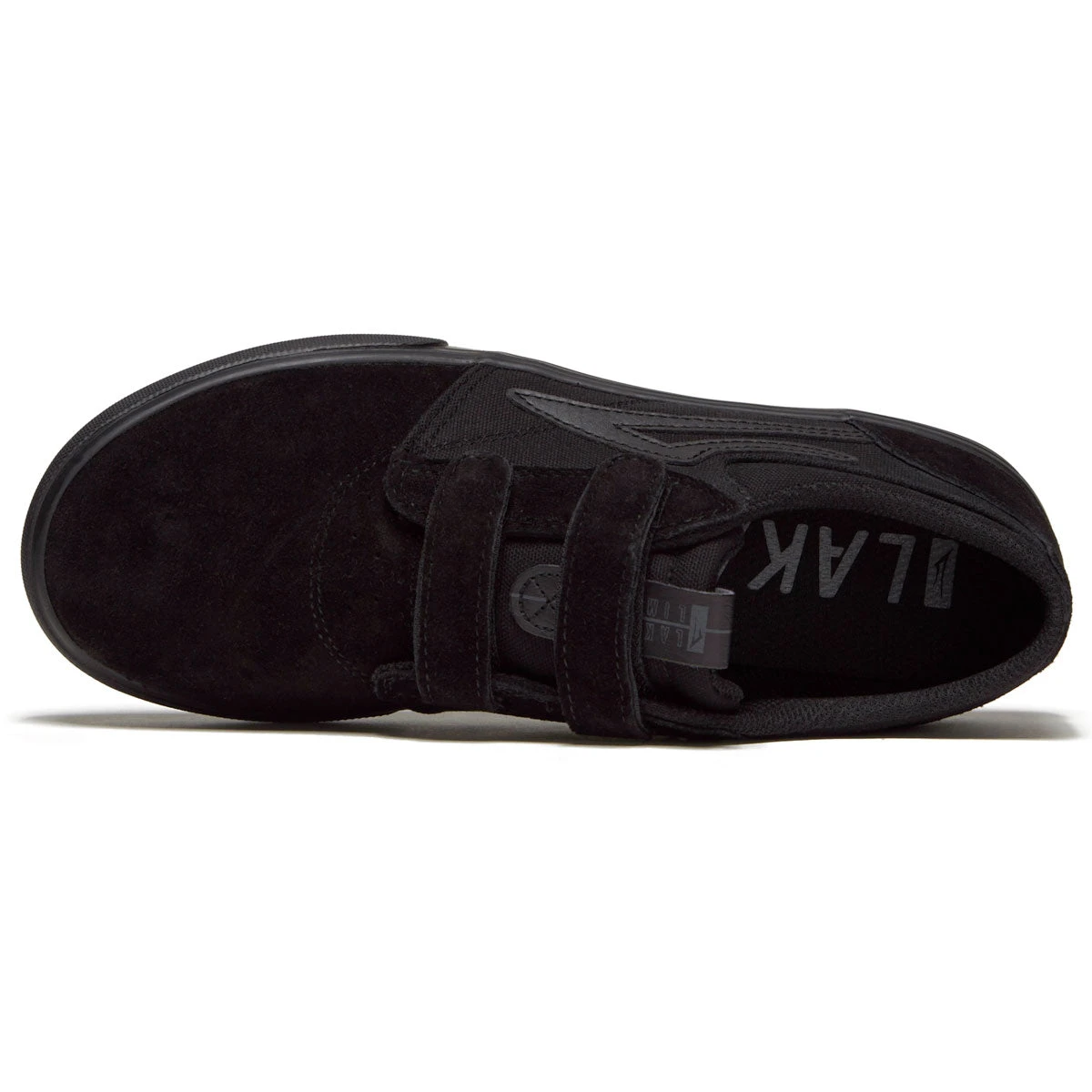 Lakai Youth Griffin Shoes - Black/Black Suede - Image 3