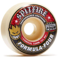 Spitfire Formula Four 101du Conical Full Skateboard Wheels - 53mm