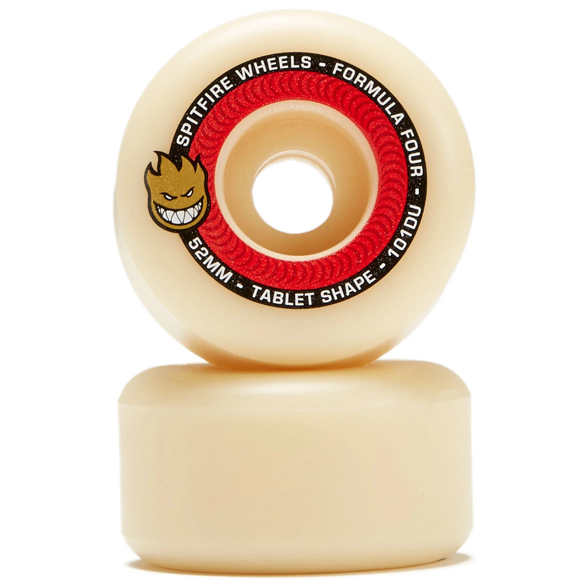 Spitfire F4 101 Tablet Skateboard Wheels - Natural - 52mm - Image 2