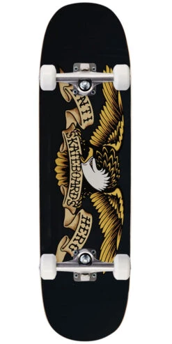 Anti-Hero Team Shaped Eagle Blue Meanie Skateboard Complete - Navy - 8.75"