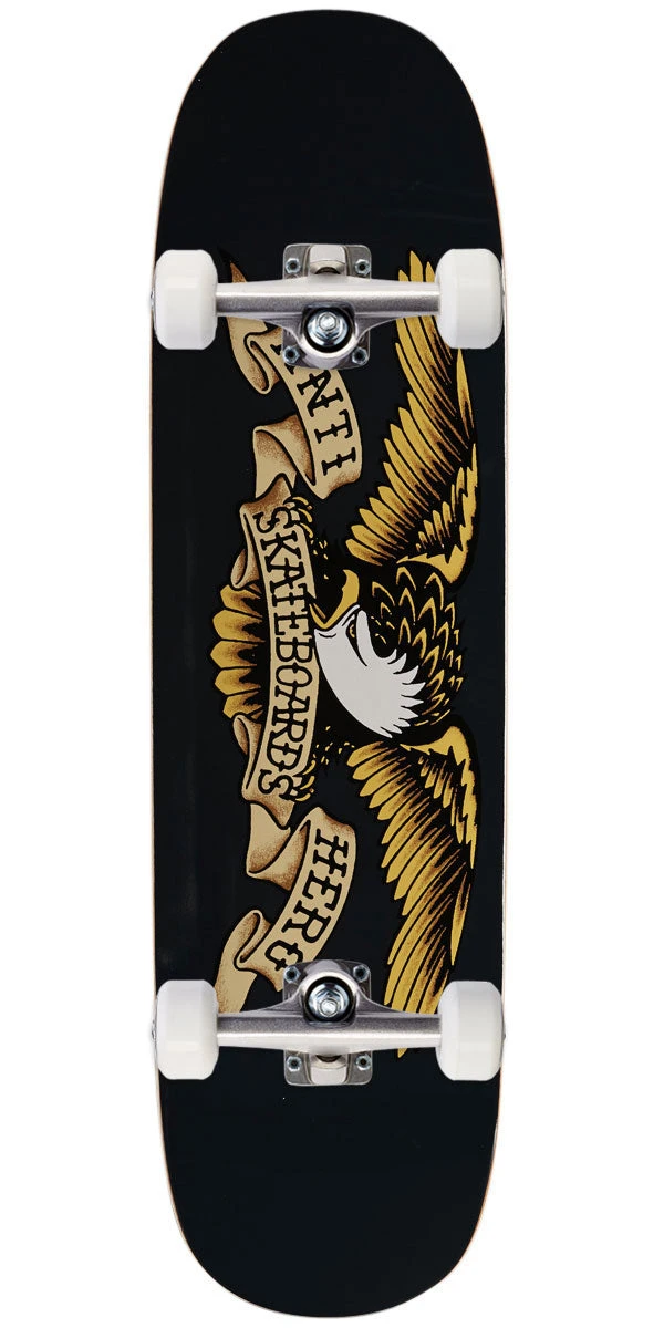Anti-Hero Team Shaped Eagle Blue Meanie Skateboard Complete - Navy - 8.75"