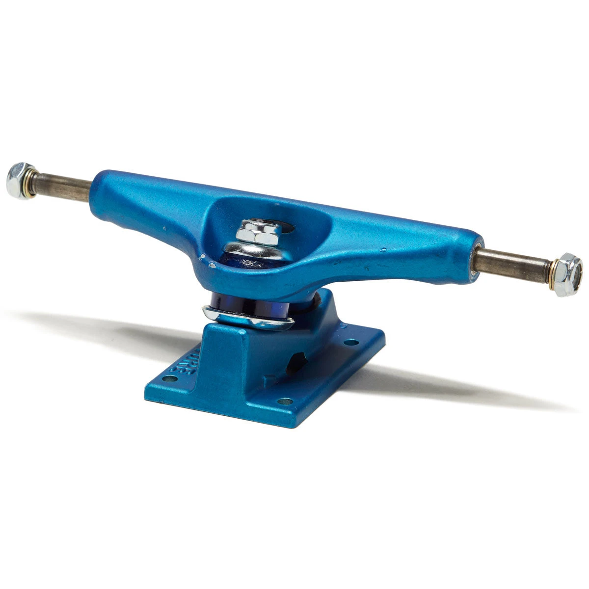 Venture Anodized Team Editions Lo Skateboard Trucks - Anodized Matte Blue - 5.20" - Image 2