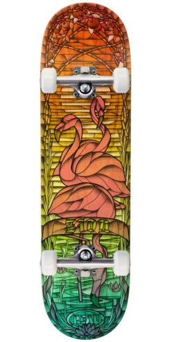 Real Zion Chromatic Cathedral Full Se Skateboard Complete - 8.38"