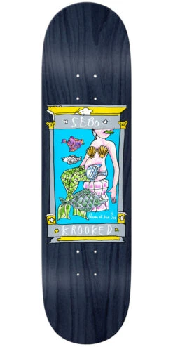 Krooked Sebo Maritime Skateboard Deck - 8.38"