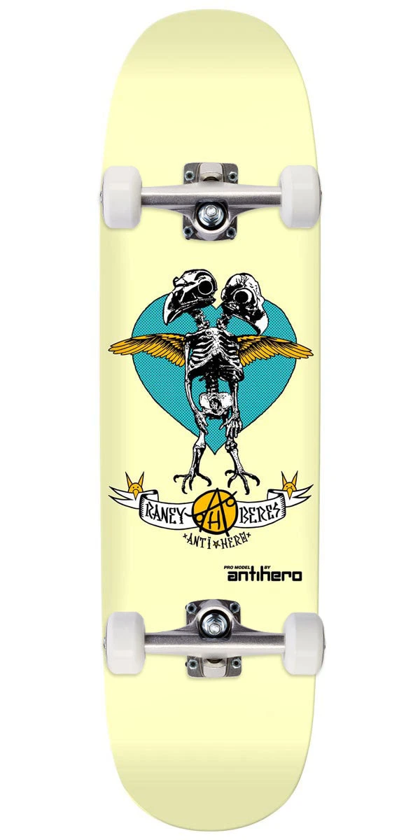 Anti-Hero Big Bord 2 Raney Shape Skateboard Complete - Cream - 8.63"