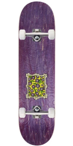 Krooked Flowers Emboss Skateboard Complete - 8.06"
