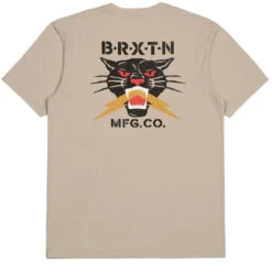 Brixton Sparks T-Shirt - Smoke Grey