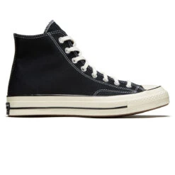 Converse Chuck 70 Hi Shoes - Black/Black/Egret
