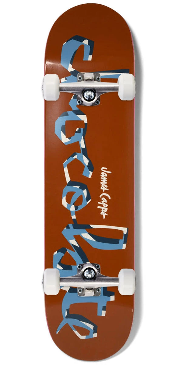 Chocolate OG Chunk James Skateboard Complete - Capps - 8.50"