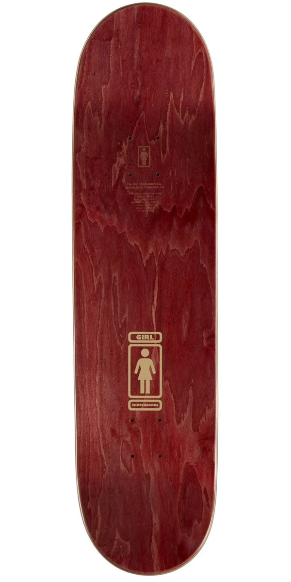 Girl Geering Seductress Skateboard Deck - 8.50" - Image 2