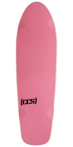 CCS Logo Cruiser Skateboard Deck - Pink