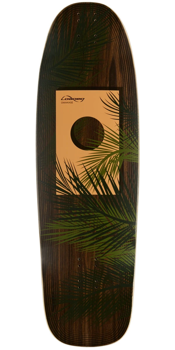 Loaded Omakase Longboard Deck - Palm