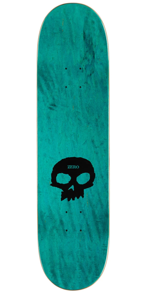 Zero 3 Skull Blood Skateboard Deck - 8.25" - Image 2