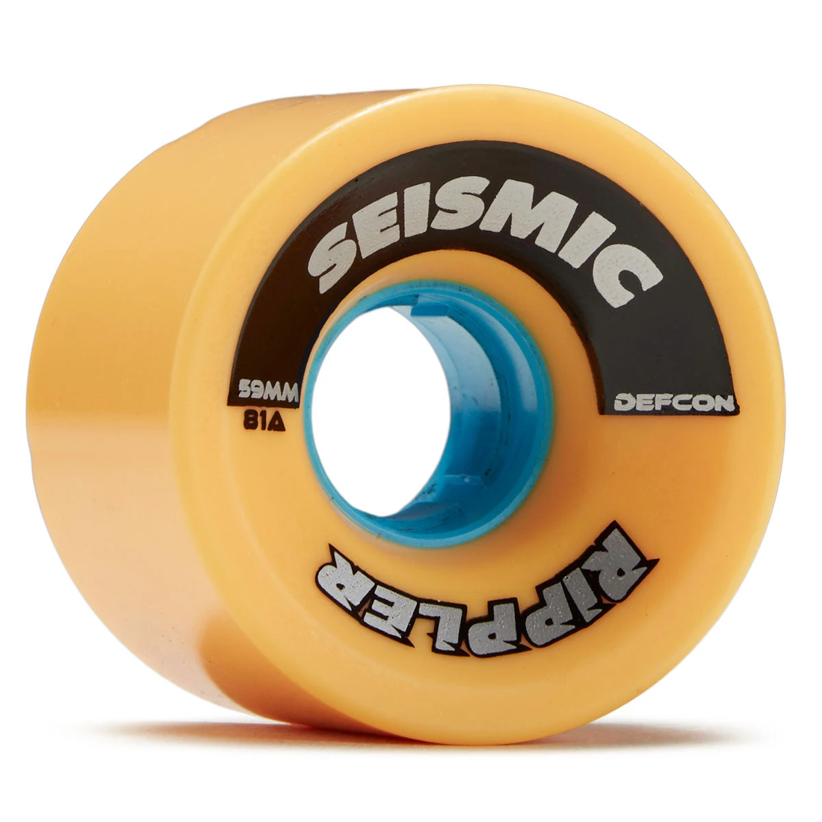 Seismic Rippler 81a Longboard Wheels - Mango - 59mm
