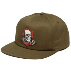 Powell Peralta Powell-Peralta Ripper Snapback Hat - Military Green