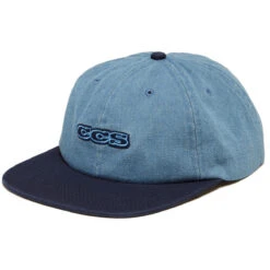 CCS 96 Logo Denim Snapback Hat - Medium Wash