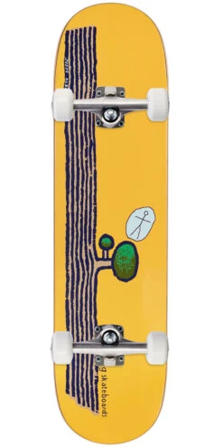 Frog Tree Jump Jesse Alba Skateboard Complete - Orange - 8.00"