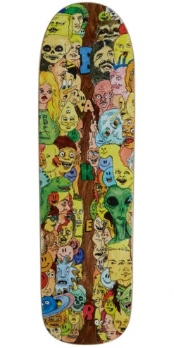 Baker Allen Big Bodies Shaped Skateboard Deck - 8.75"