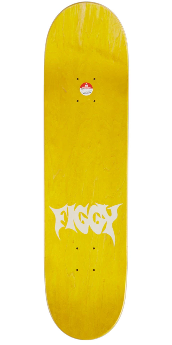 Baker Figgy Chisel Head Skateboard Deck - 8.125" - Image 2