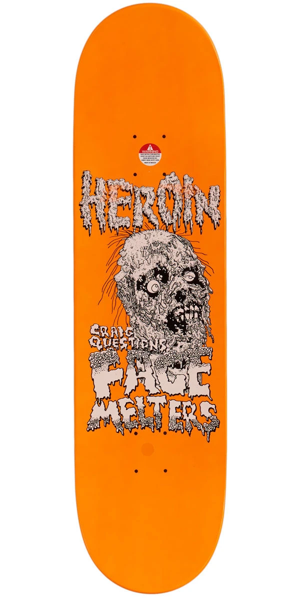 Heroin Wilson Face Melter Skateboard Complete - 8.50" - Image 2