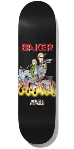 Baker Herman Beagle Nothin Personal Skateboard Deck - 8.25"