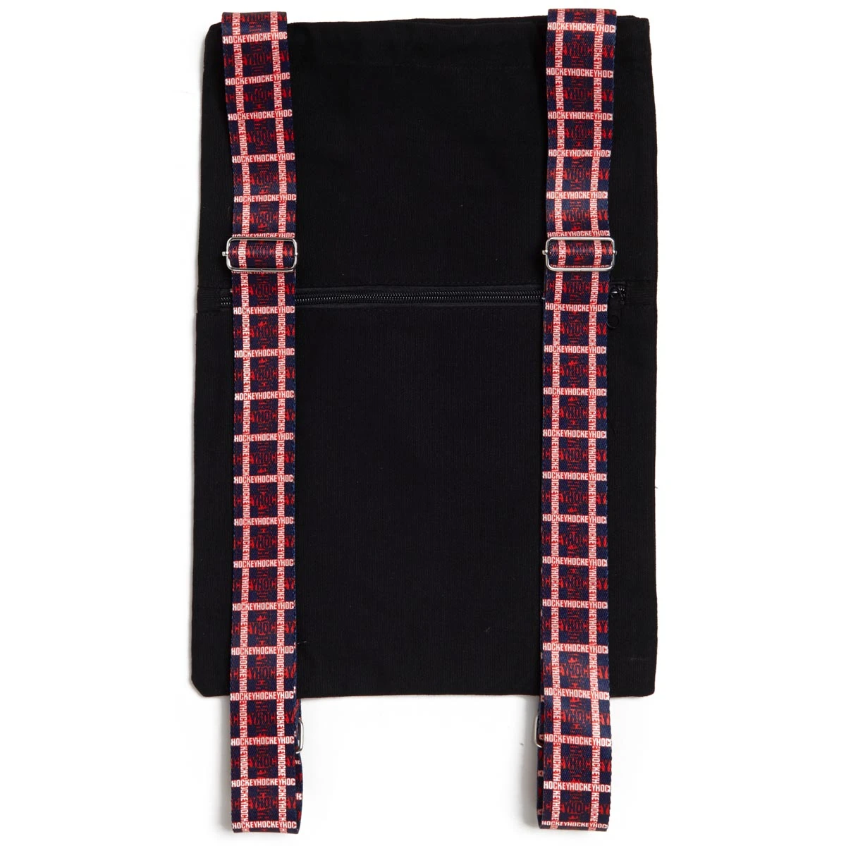 Hockey Cinch Backpack - Black/Red - Image 2