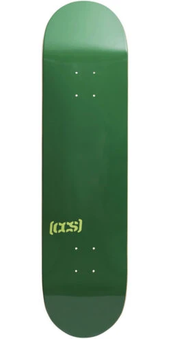 CCS Logo Skateboard Deck - Evergreen