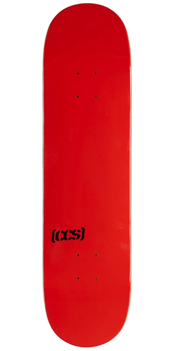 CCS Logo Skateboard Deck - Red