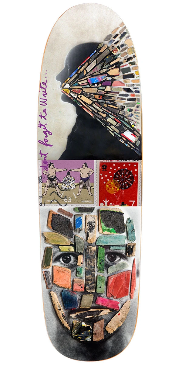 Jai Tanju Don't Forget Shaped Skateboard Deck - 9.125"