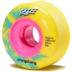 Orangatang Skiff Slasher 86a Longboard Wheels - Yellow - 62mm