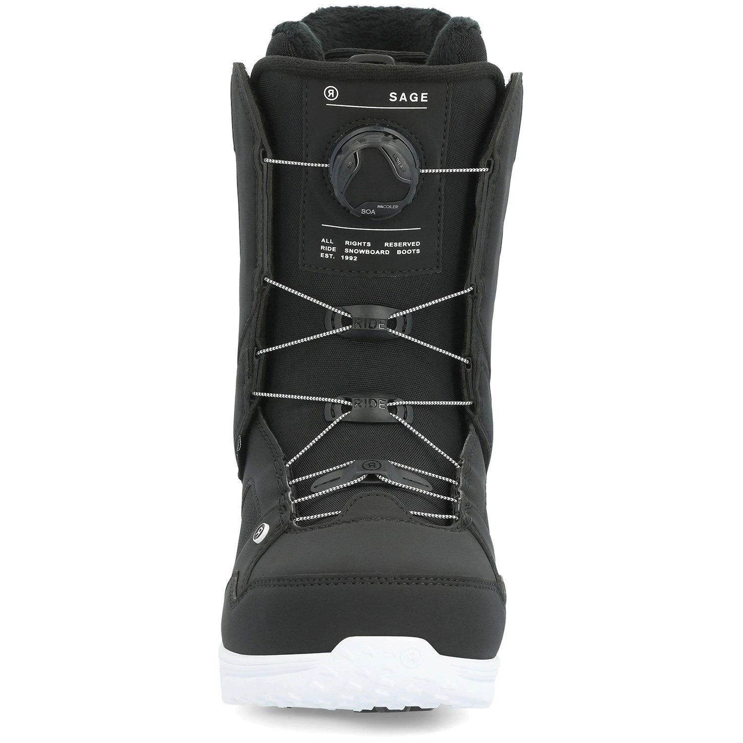 Ride Sage 2024 Snowboard Boots - Black - Image 3