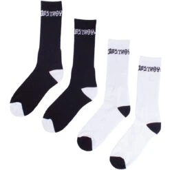 Thrasher Skate And Destroy Socks - 2 Pack